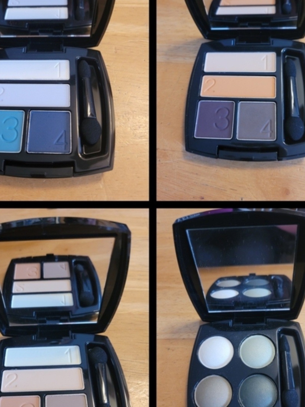 4 Avon Quad Eyeshadow Palette